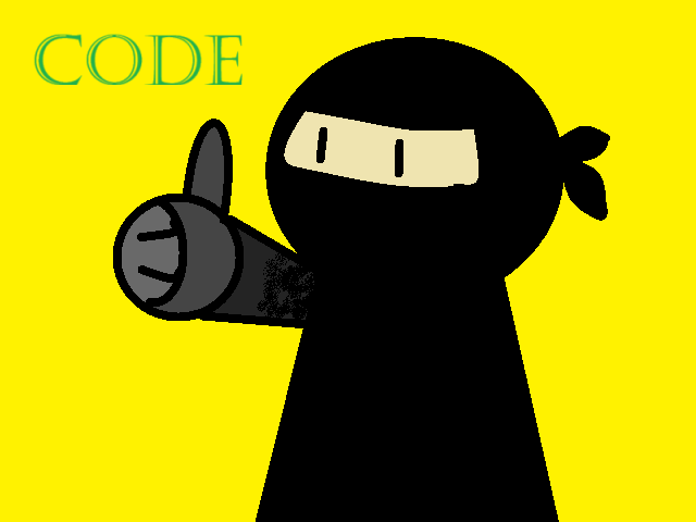Ninja giving thumbs up.